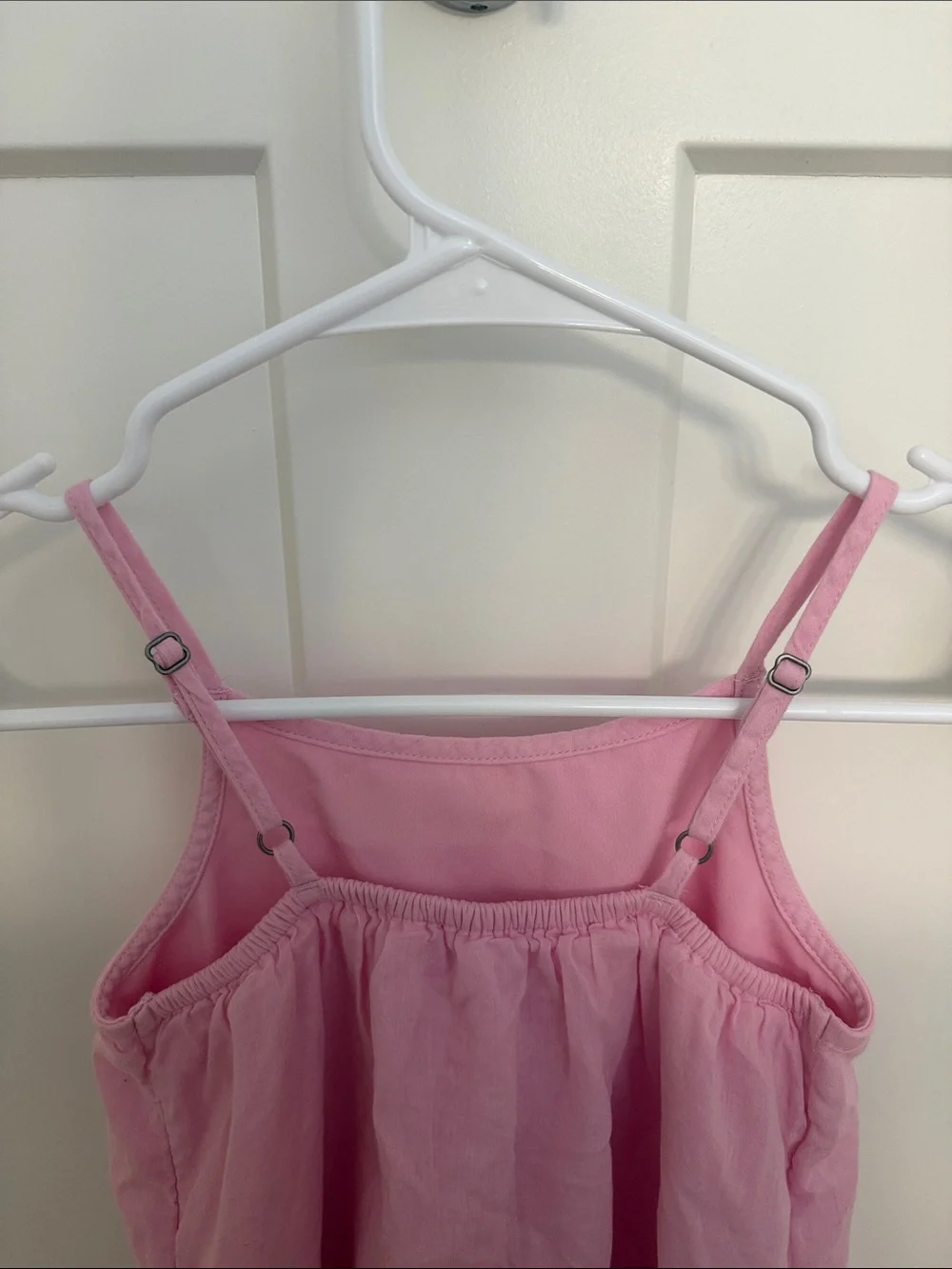 abercrombie kids Light Pink Floral Tank Dress